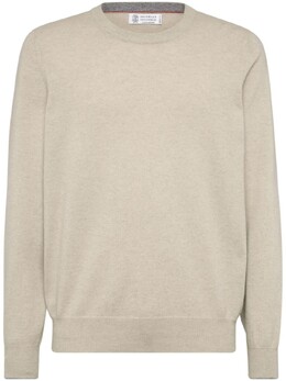 Brunello Cucinelli: Бежевый свитер 