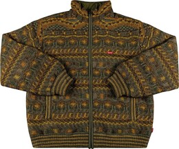 Supreme: Трикотажная куртка 