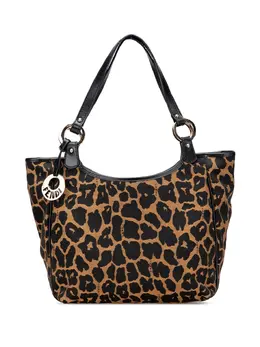 Fendi Pre-Owned: Сумка с леопардовым принтом 