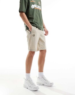 Aape By A Bathing Ape: Бежевые шорты 