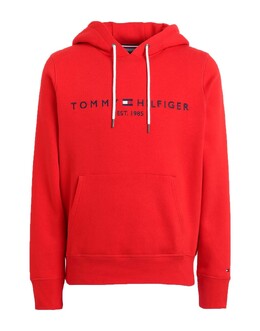 Tommy Hilfiger: Оранжевая толстовка 