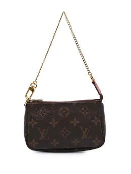 Louis Vuitton Pre-Owned: Коричневая сумка 