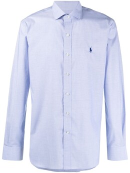 Polo Ralph Lauren: Синяя рубашка 