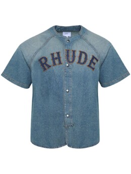 Rhude: Джинсовая рубашка 