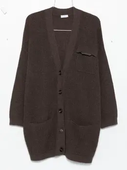 Brunello Cucinelli: Коричневый кардиган 
