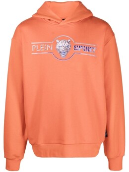 Plein Sport: Оранжевая толстовка 