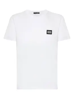 Dolce & Gabbana: Белая футболка  T