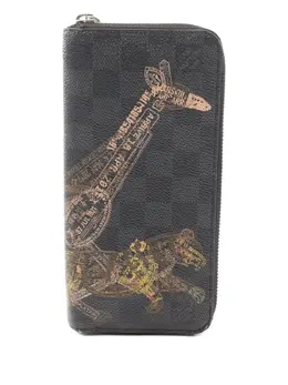 Louis Vuitton Pre-Owned: Кошелёк с животным принтом 