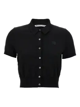 Alexander Wang: Рубашка с коротким рукавом 