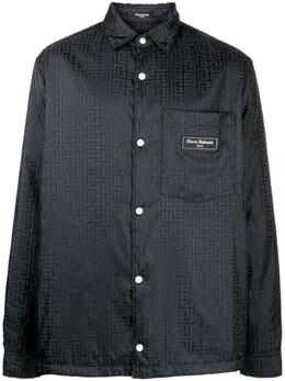 Balmain: Чёрная рубашка 
