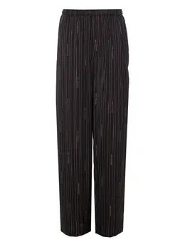 Balenciaga: Брюки в полоску 