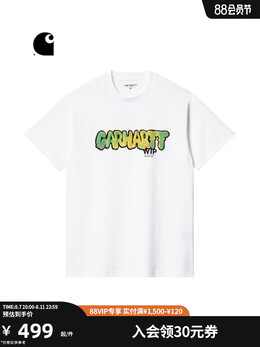 Carhartt WIP: Белая футболка 