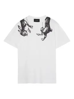 Simone Rocha: Футболка с принтом 