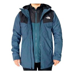 The North Face: Синяя куртка 