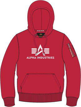 Alpha Industries: Красная толстовка 