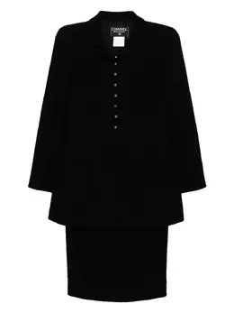 CHANEL Pre-Owned: Чёрный костюм 