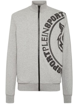 Plein Sport: Серая толстовка 