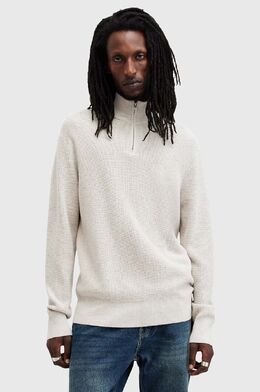Allsaints: Серый свитер 