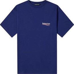 Balenciaga: Футболка с принтом 