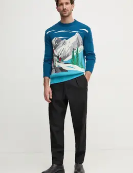 United Colors Of Benetton: Свитер из шерсти 