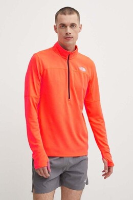 The North Face: Оранжевый свитшот 