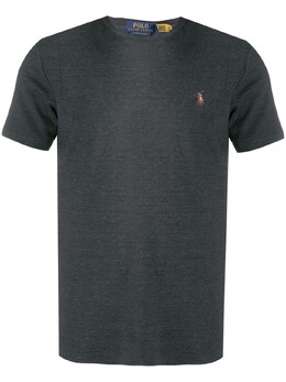 Polo Ralph Lauren: Серая футболка 