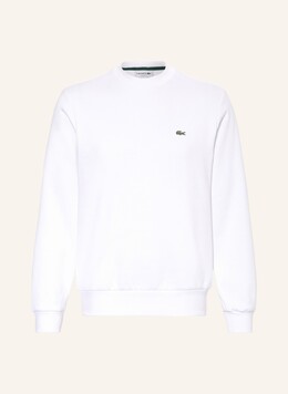 Lacoste: Белая толстовка 