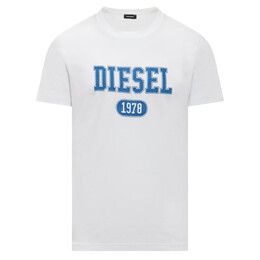 Diesel: Белая футболка 