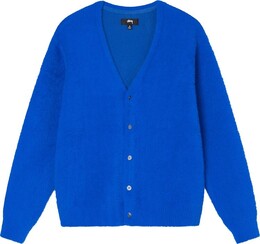 Stussy: Голубой кардиган 