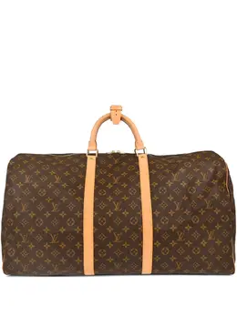 Louis Vuitton Pre-Owned: Коричневая сумка 