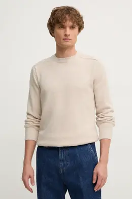 United Colors Of Benetton: Бежевый свитер 