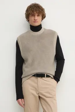 Calvin Klein Jeans: Бежевый свитер 