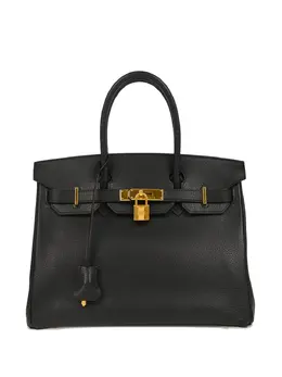 Hermès Pre-Owned: Чёрная сумка 