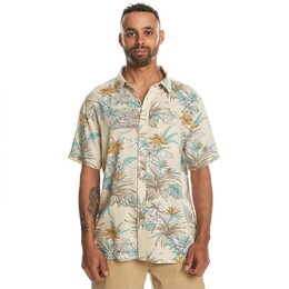 Quiksilver: Рубашка с коротким рукавом 