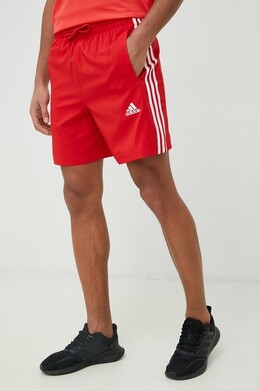Adidas: Красные шорты  Essentials