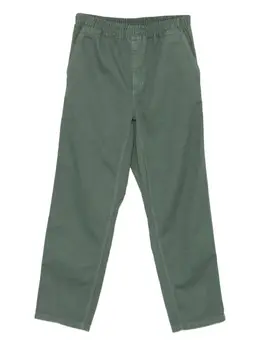 Carhartt WIP: Зелёные брюки 