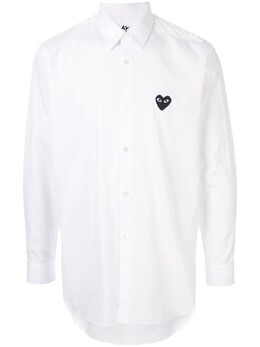 Comme Des Garçons Play: Белая рубашка 