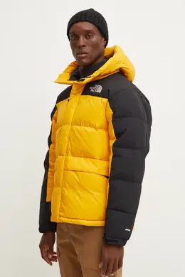 The North Face: Жёлтый пуховик 