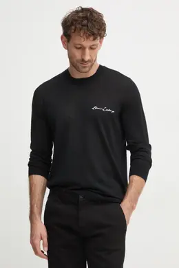 Armani Exchange: Свитер из шерсти 