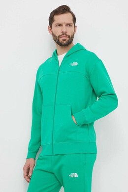 The North Face: Зелёная толстовка 