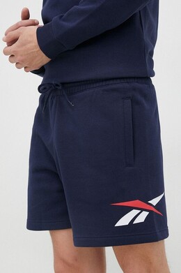 Reebok Classic: Тёмные шорты 