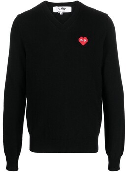 Comme Des Garçons Play: Свитер из шерсти 