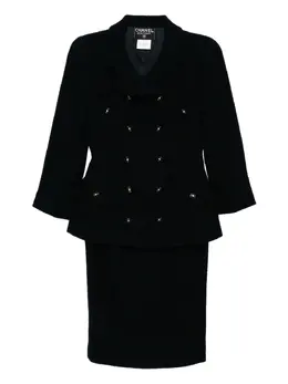 CHANEL Pre-Owned: Твидовый костюм 