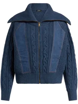 ETRO: Синий кардиган 