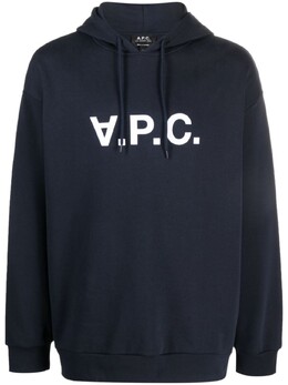 A.P.C.: Синяя толстовка 