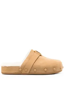 Chloé: Коричневые сабо  Marcie