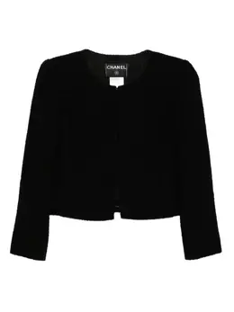 CHANEL Pre-Owned: Твидовая куртка 