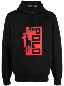 Polo Ralph Lauren: Чёрная толстовка 