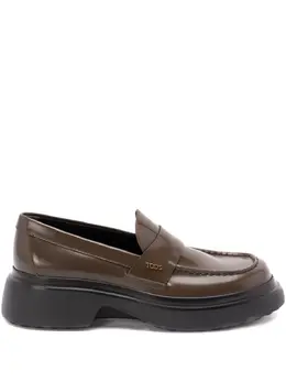 Tod's: Тёмные лоферы 
