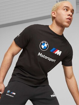 PUMA: Чёрная футболка  BMW Motorsport